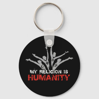 Mijn religie is Humaniteit Sleutelhanger