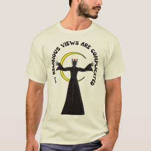 Mijn religieuze opvattingen zijn ingewikkeld  t-shirt