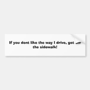 Mijn Rijden Bumpersticker