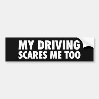 Mijn rijden geeft me ook Bumpersticker