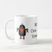 Mijn robot kan je robot omslaan koffiemok (Links)