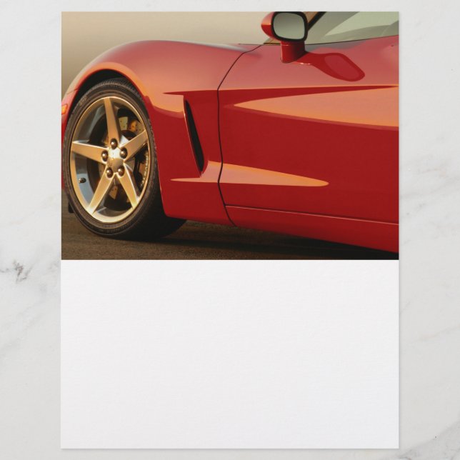 Mijn Rode Corvette (Voorkant)