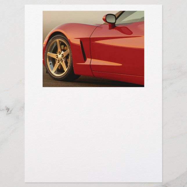 Mijn Rode Corvette (Voorkant)