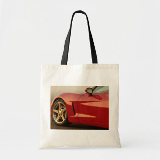Mijn Rode Corvette Tote Bag