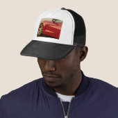 Mijn Rode Corvette Trucker Pet (In situ)