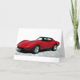 Mijn Rode Corvette uit 1979 Kaart