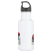 Mijn Rode Corvette uit 1979 Waterfles (Achterkant)