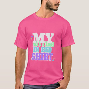 Mijn Rotting In Bed Funny Design Officiële Bed Rot T-shirt