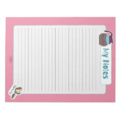 Mijn roze koffie notitieblok (Voorkant)