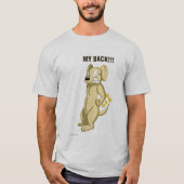 Mijn rug!!! t-shirt (Voorkant)