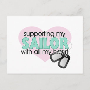 Mijn Sailor ondersteunen Briefkaart