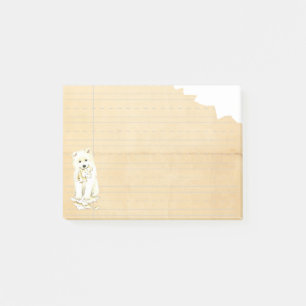 Mijn Samoyed Ate mijn thuiswerk Post-it® Notes