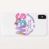 Mijn Saniteit weer herstellen Case-Mate iPhone Case (Achterkant (horizontaal))