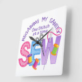 Mijn Saniteit weer herstellen Vierkante Klok (Hoek)