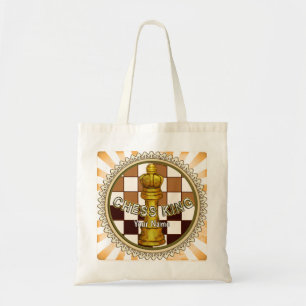 Mijn schaakkoning tote bag