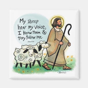 Mijn schaap hoort mijn stemmagneet magneet