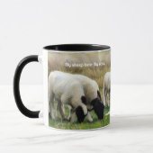 Mijn schaap Johannes 10:27 Faith Art Mok Cup (Links)