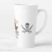 Mijn schat | International Talk Like a Pirate Day Latte Mok (Rechts)