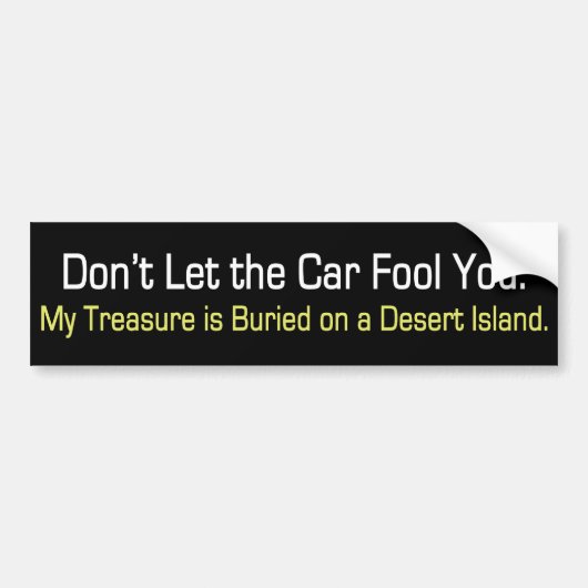 Mijn schattebumpersticker bumpersticker (Voorkant)