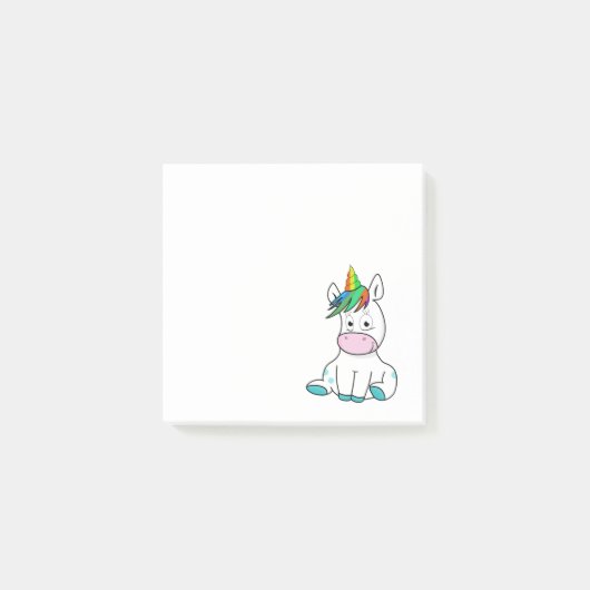Mijn schattige Unicorn Post-it® Notes (Voorkant)