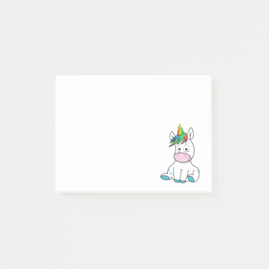 Mijn schattige Unicorn Post-it® Notes (Voorkant)