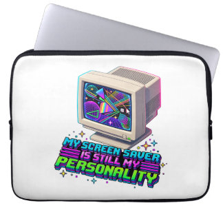 Mijn Schermbeveiliging Was Mijn Persoonlijkheid – Laptop Sleeve