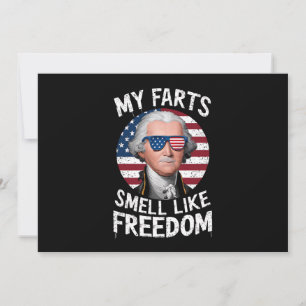 Mijn scheten ruiken naar vrijheid 4 juli George W Kaart