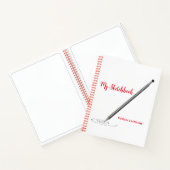 Mijn Schetsboek met Naam Personalisatie Notitieboek (Binnen)