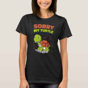 Mijn schildpad Ate Mijn Homework Alligator Snappin T-shirt