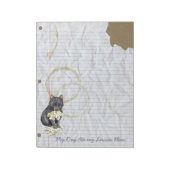 Mijn Schipperke Ate Mijn Lesson Plan Notitieblok (Gedraaid)