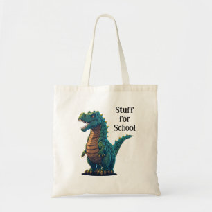Mijn schooltas en spullen voor school tote bag