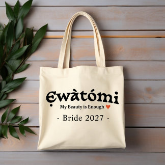 Mijn schoonheid is voldoende tas — Cadeau voor haa