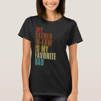 Mijn schoonvader is mijn favoriete schoonvader t-shirt