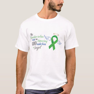 Mijn schoonveger An Angel - Bile Duct Cancer T-shirt