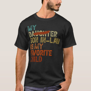 Mijn schoonzoon is mijn favoriete kind grappig - v t-shirt