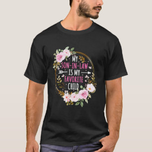 Mijn schoonzoon is mijn favoriete kind schoondocht t-shirt