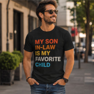 Mijn schoonzoon is mijn favoriete kind vintage t-shirt