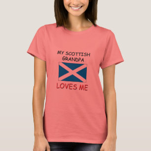 Mijn Schotse opa houdt van mij T-shirt