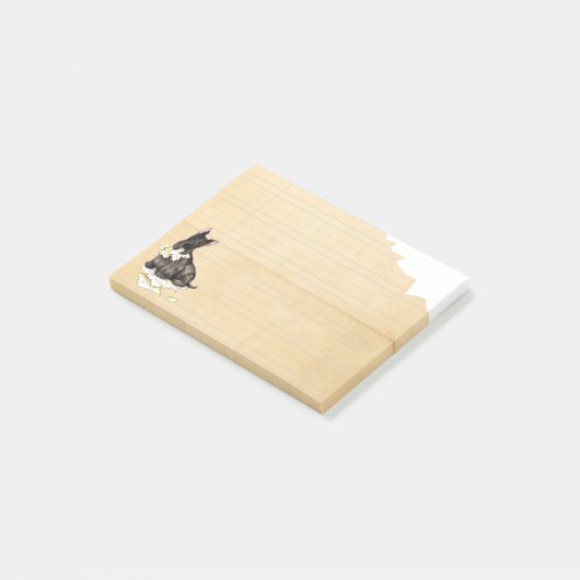 Mijn Scottie Ate mijn thuiswerk Post-it® Notes (Schuin)