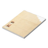 Mijn sequbone Ate Mijn thuiswerk Notitieblok (Gedraaid)