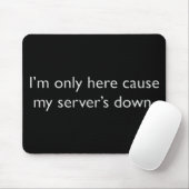 Mijn server is uit. muismat (Met muis)