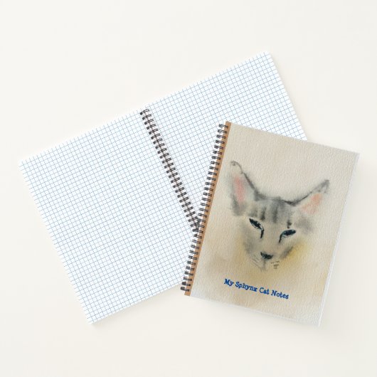 Mijn sfonx-kat notities notitieboek (Binnen)