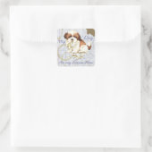 Mijn Shih Tzu Ate mijn lesplan Vierkante Sticker (Tas)