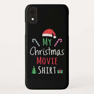 Mijn Shirt voor kerstfilm iPhone XR Hoesje