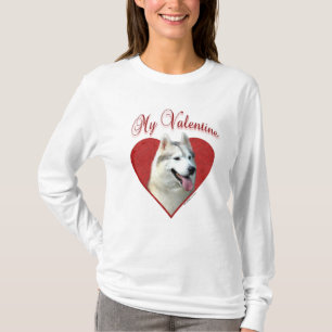 Mijn Siberische Husky Valentijn: Liefde Huskies T-shirt