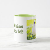 Mijn Silkies - Mijn wereld! Mok (Midden)