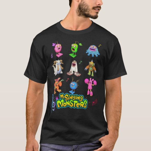 Mijn Singing Monsters Verjaardag Cadeau. T-shirt (Voorkant)