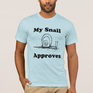 Mijn slak keurt goed t-shirt