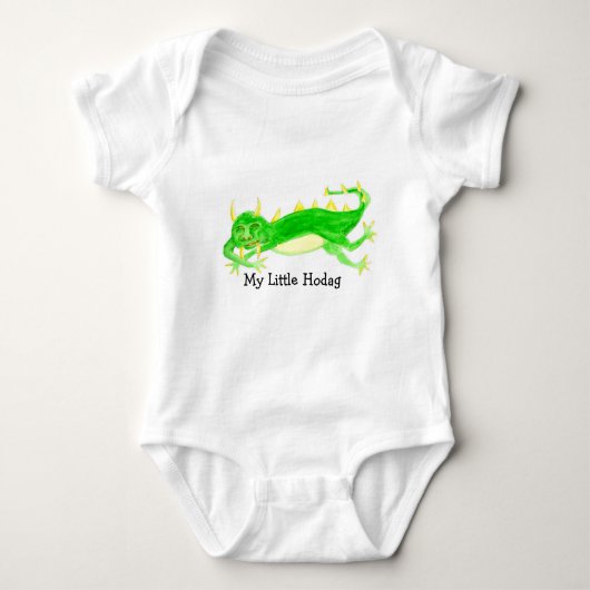 Mijn Slapy Little Hodag design Romper (Voorkant)