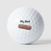 Mijn slechte bandAid Golfballen (Voorkant)